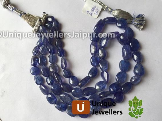 Tanzanite Far Smooth Nugget Beads